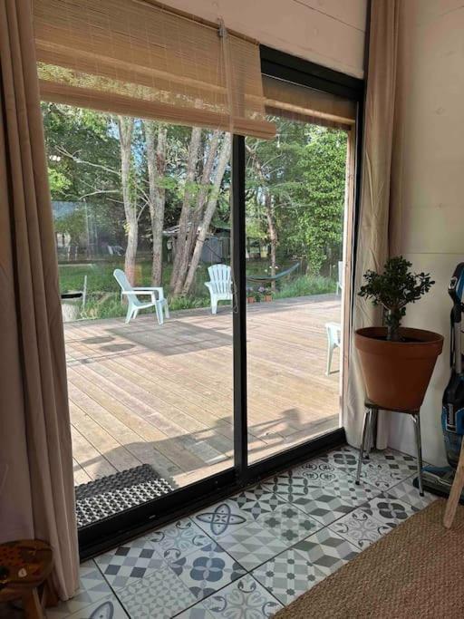 Cosy Cabane Boise Solaire, Balneo Bath Et Toilette Seche A La Ferme Mimizan Ngoại thất bức ảnh