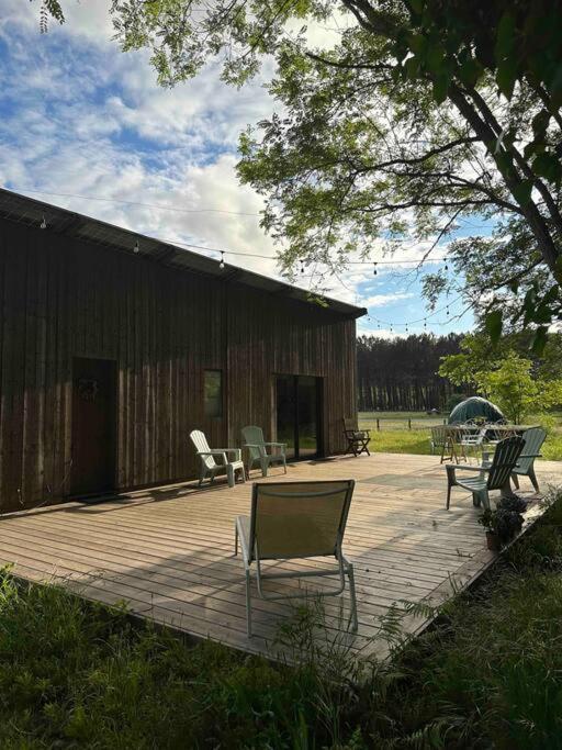 Cosy Cabane Boise Solaire, Balneo Bath Et Toilette Seche A La Ferme Mimizan Ngoại thất bức ảnh